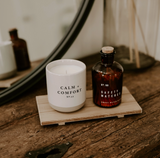 Natural Rectangular Wood Tray - Sweet Water Decor