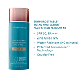 Sunforgettable Total Protection Face Shield Flex SPF 50 - Colorescience