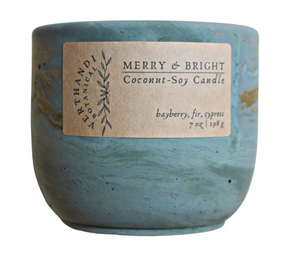 Merry & Bright Candle - Verthandi Botanical