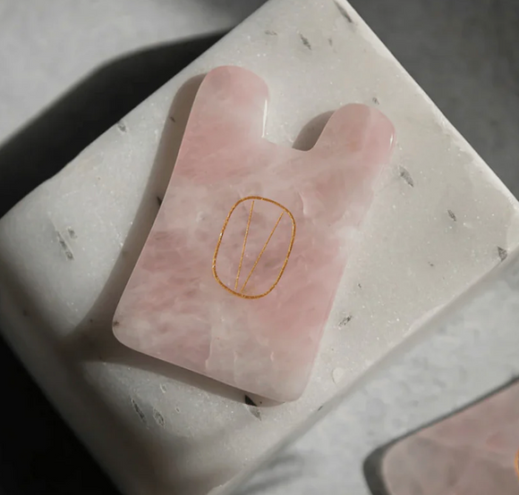 The Rose Quartz Gua Sha - Vie Healing