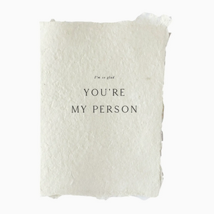 Farmette - You're my person
