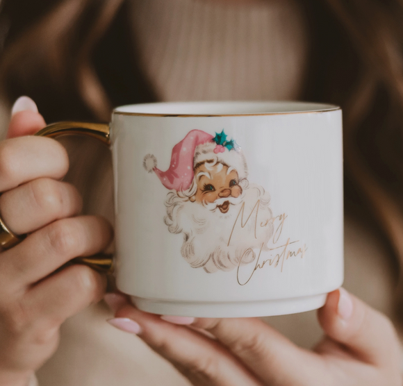 Sweet Water Decor - Vintage Santa Coffee Mug