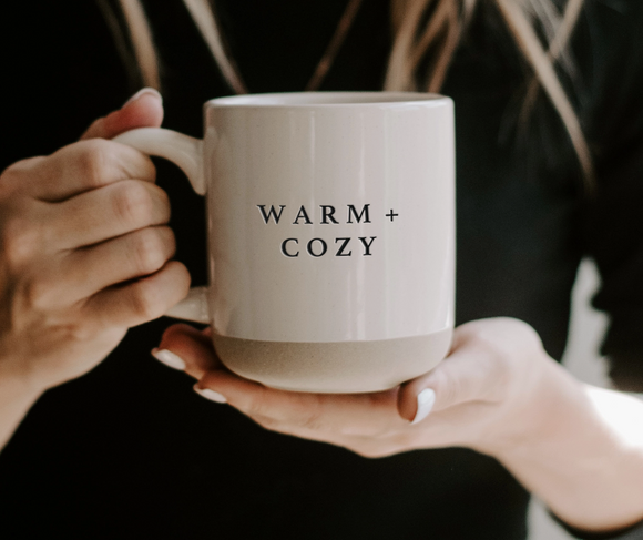 Sweet Water Decor - Warm & Cozy Stoneware Coffee Mug